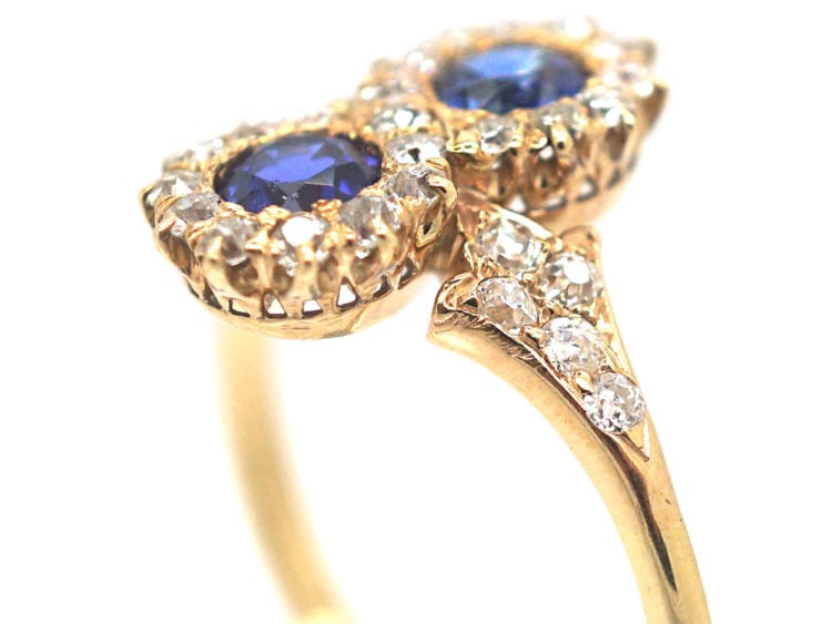 Luxury antique engagement ring