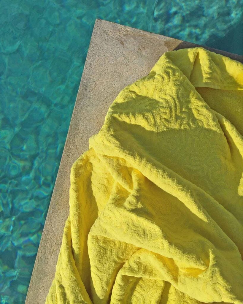 Affina sustainable beach towels