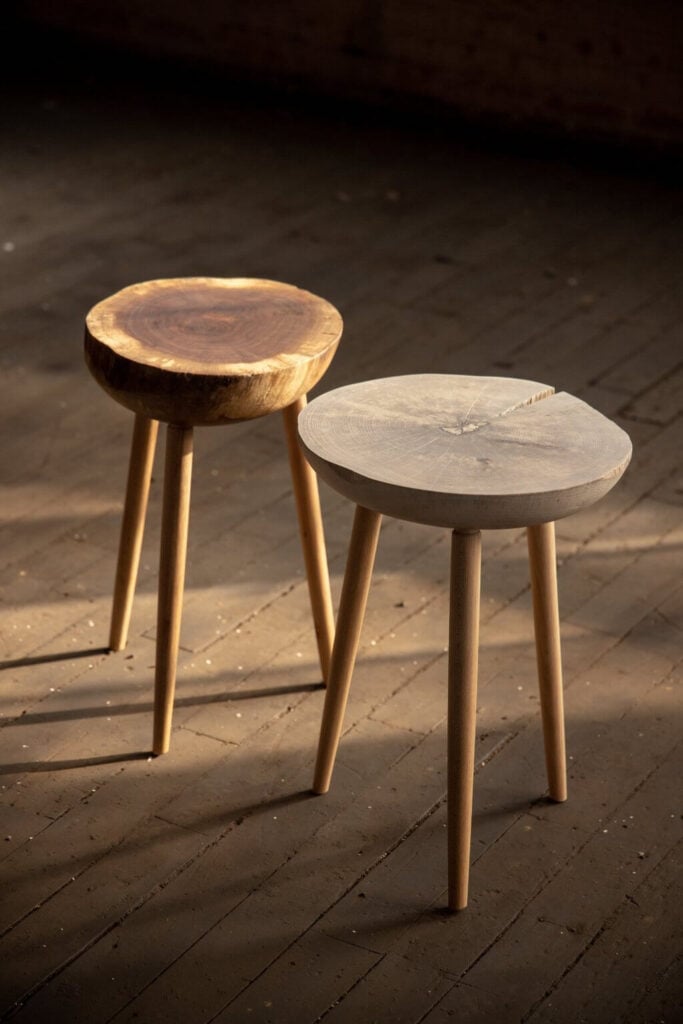 Alabama Sawyer sustainable stools