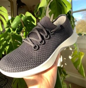 Allbirds sustainable running shoes