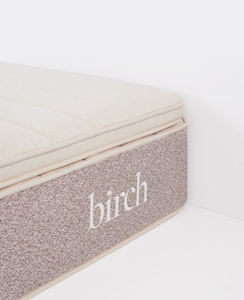 Birch organic natural latex mattress topper