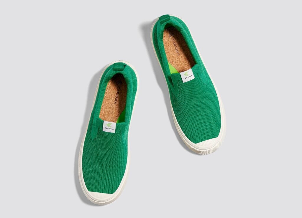 Cariuma sustainable shoes like Toms