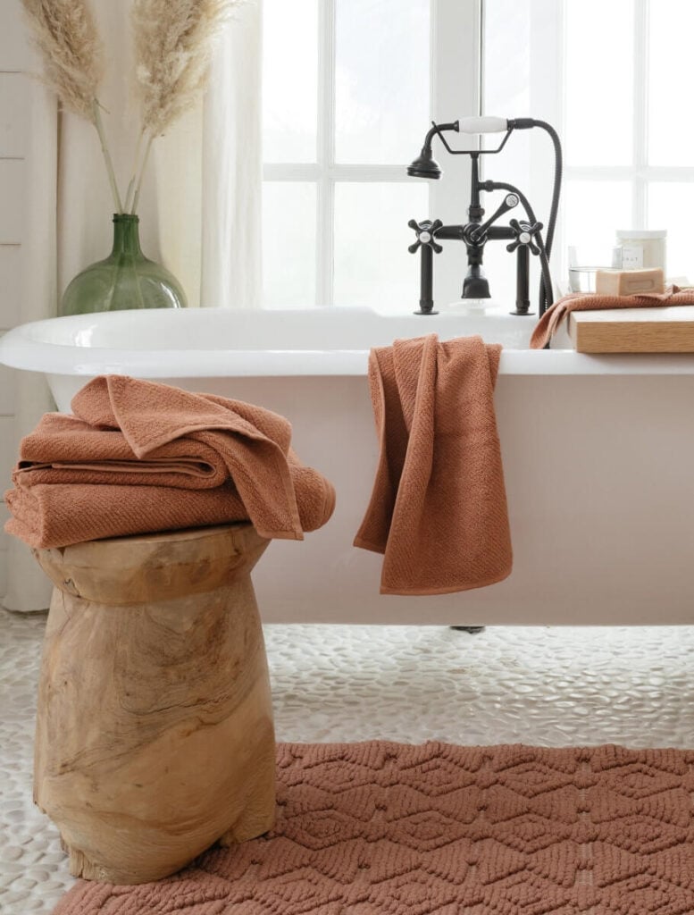 Coyuchi organic bath towels