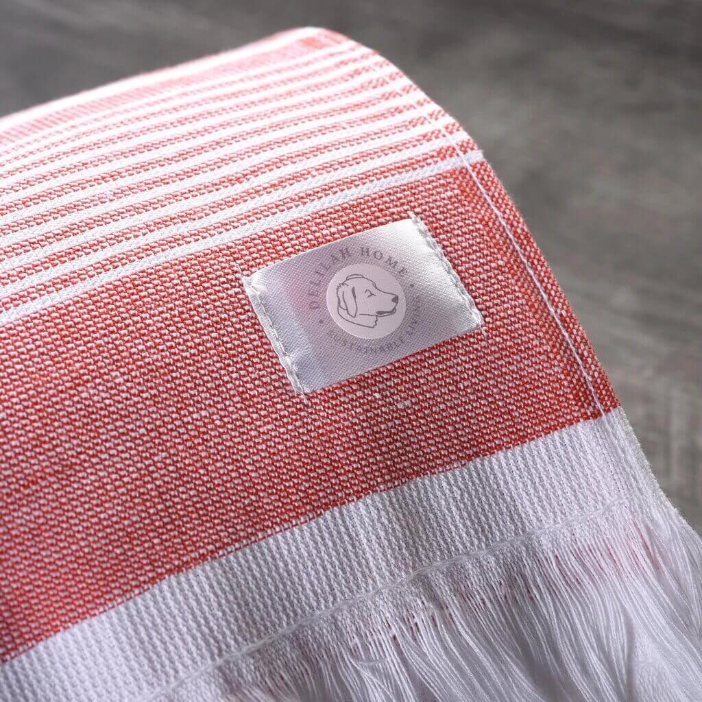 Delilah home sustainable beach towels