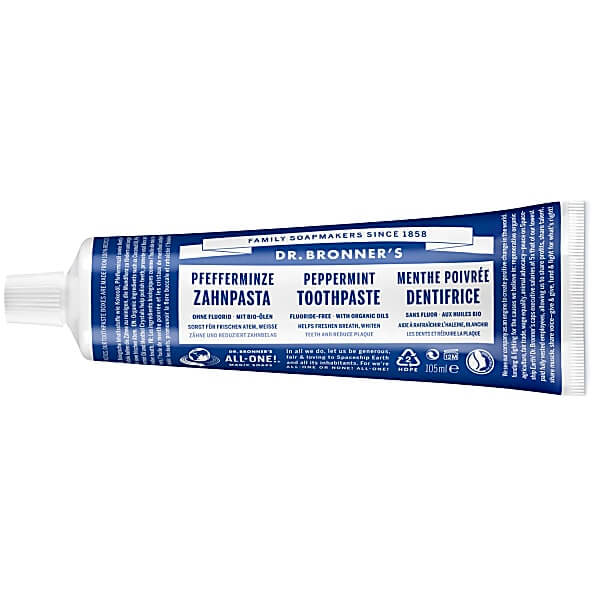 Dr Bronners natural toothpaste