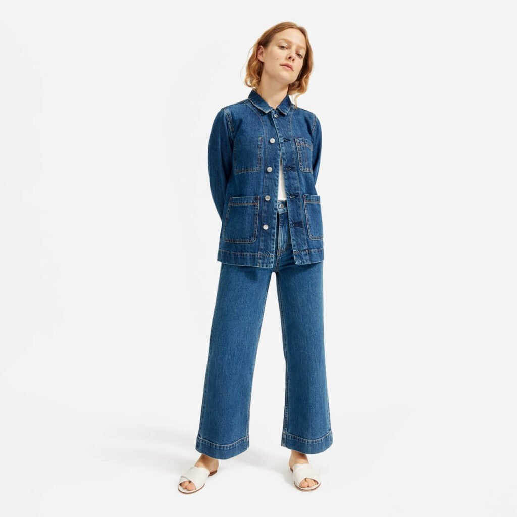 everlane womens sustainable denim