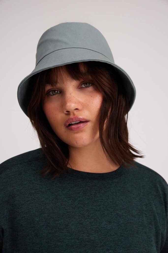 Girlfriend Collective ethical and sustainable bucket hat