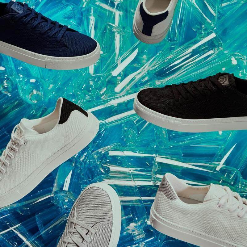 Greats Knit sneakers made from recycled plastic