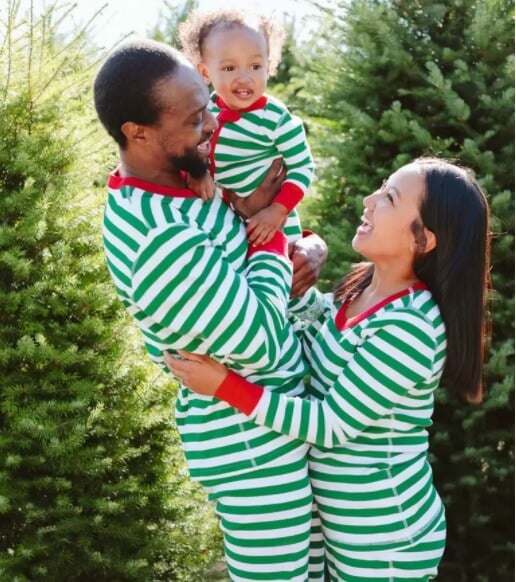 Hanna Anderson ethical organic cotton holiday pajamas