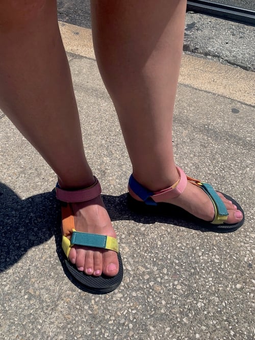 Teva sustainable strap sandals