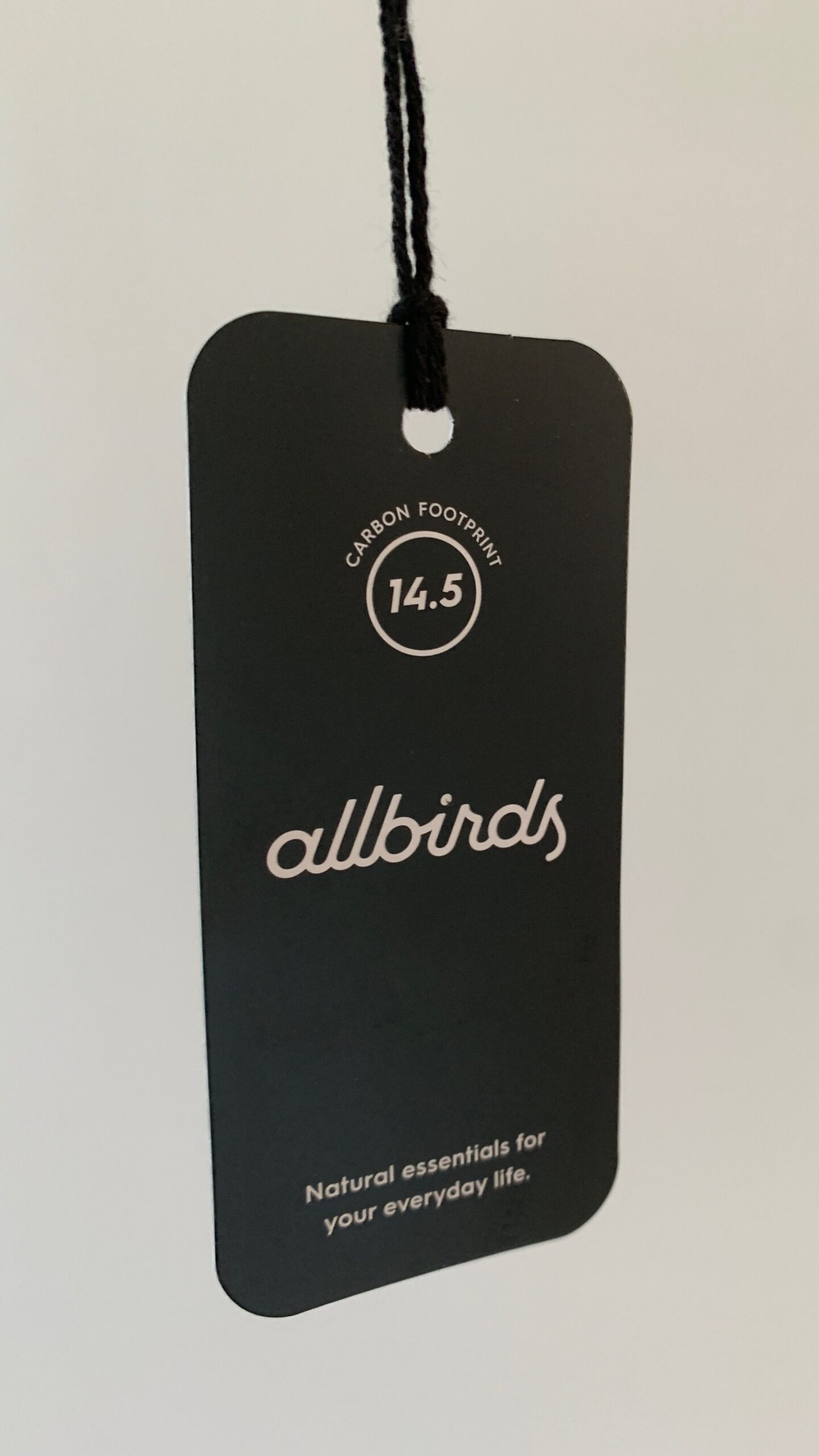 Allbirds recycled tag 