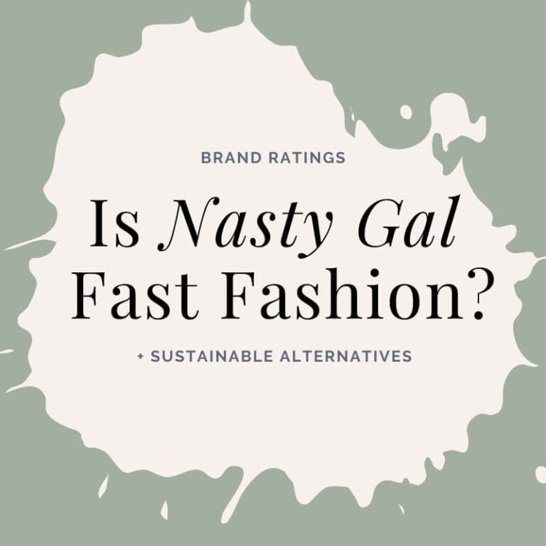 Is Nasty Gal Fast Fashion