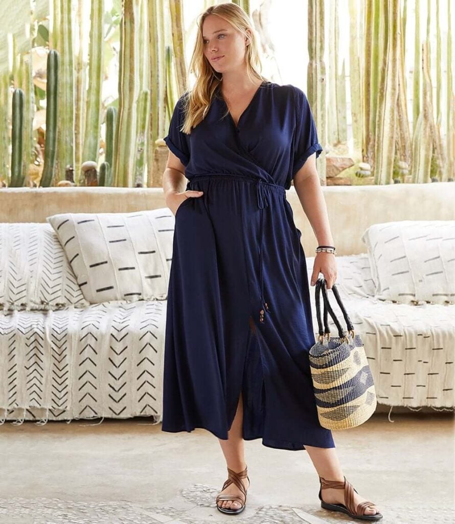 Karen Kane sustainable plus size clothing