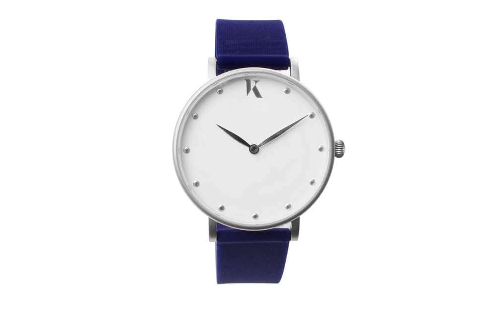 Ksana vegan watch with blue strap