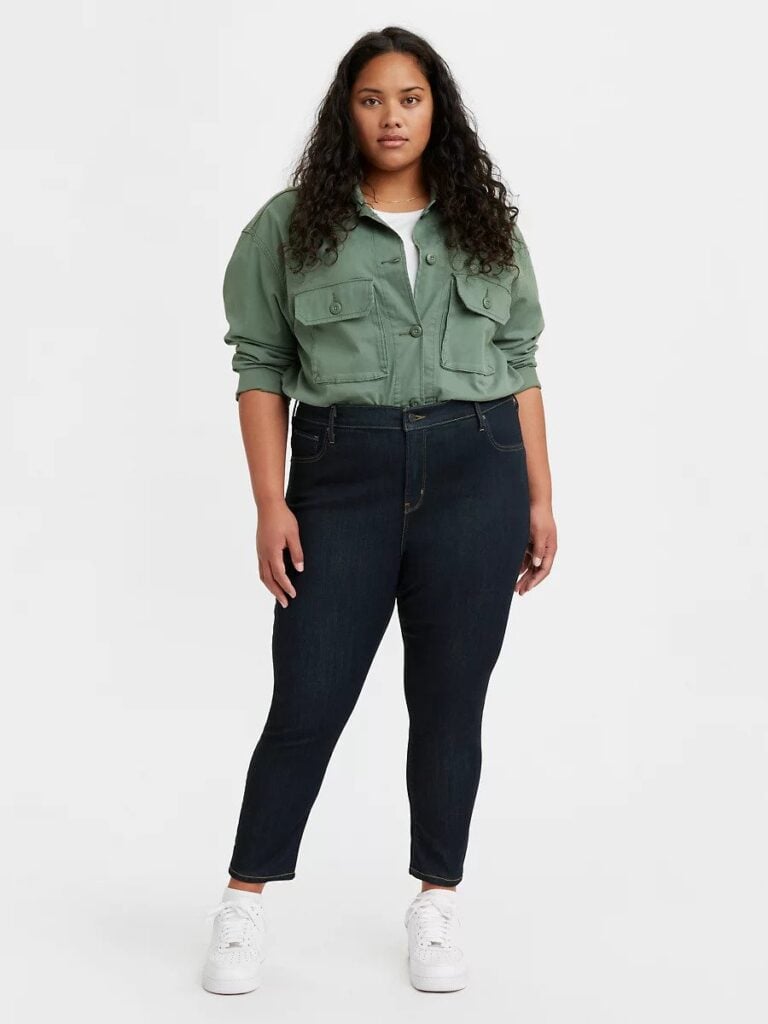 Levi's sustainable plus size denim