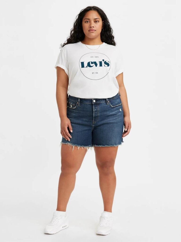 Levi's denim shorts