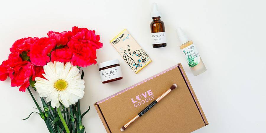 Love Goodly subscription box makes a great eco friendly gift