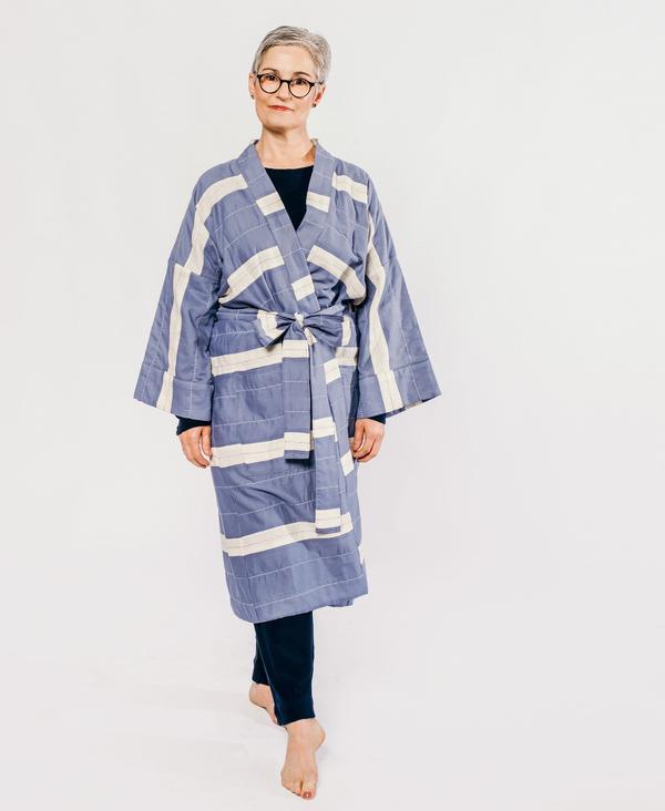 Made Trade organic cotton robe from Anchal Project