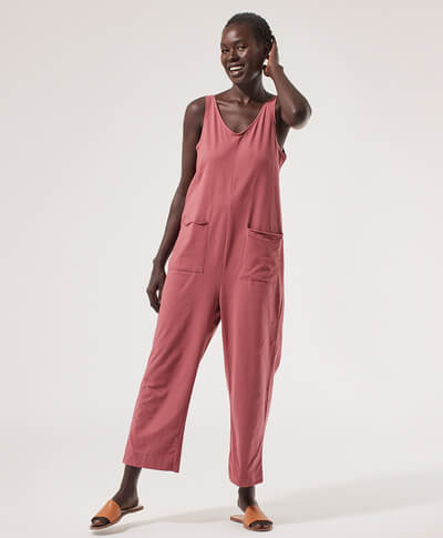 Pact relaxed fit sustainable jumpsuit