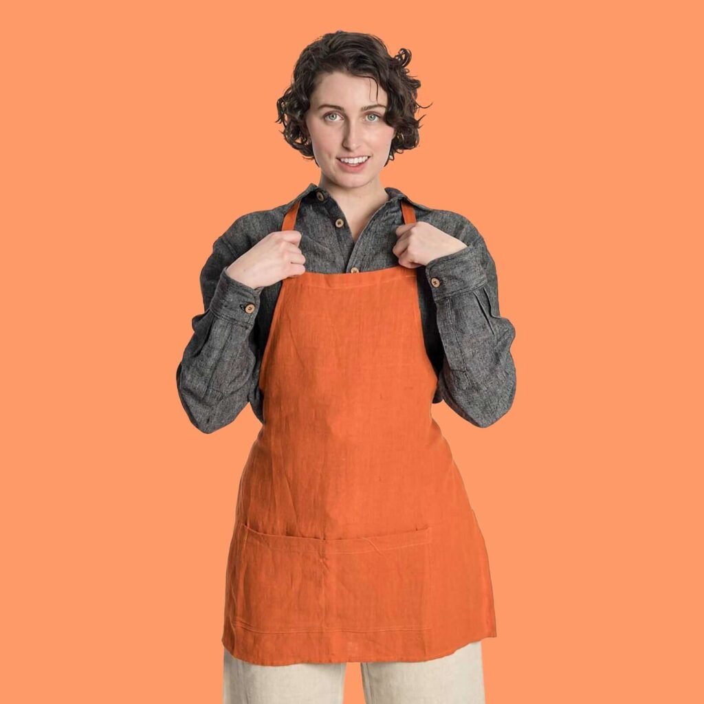 Rawganique eco friendly short apron