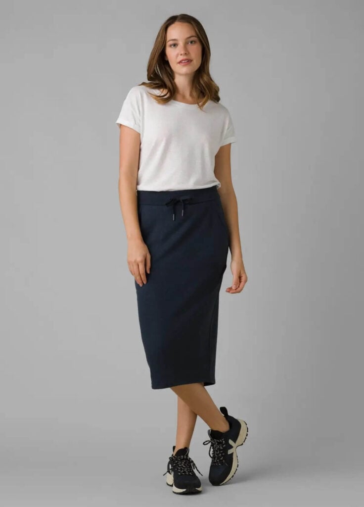 prAna midi skirt