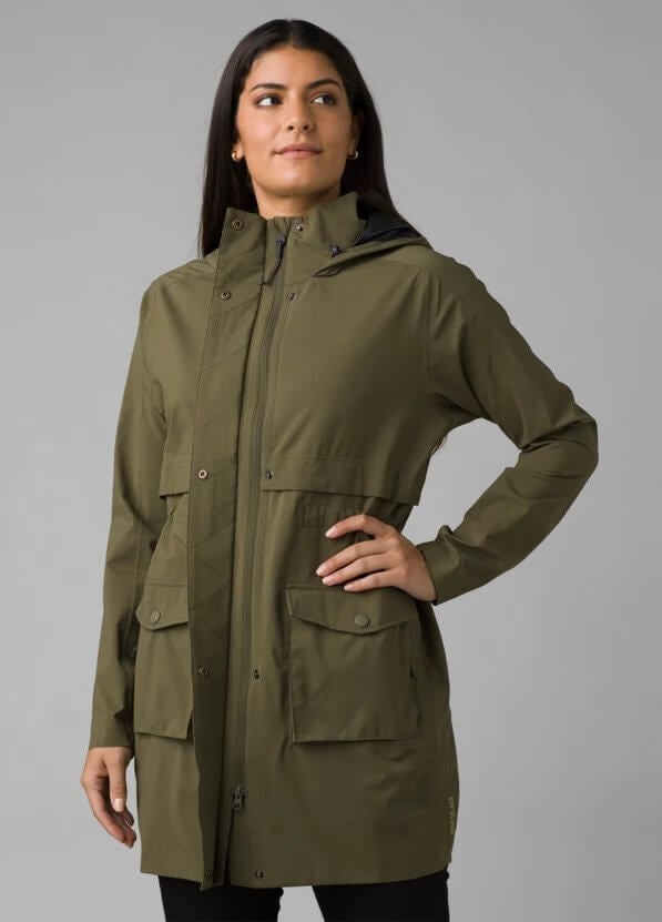 prAna sustainable rain jacket