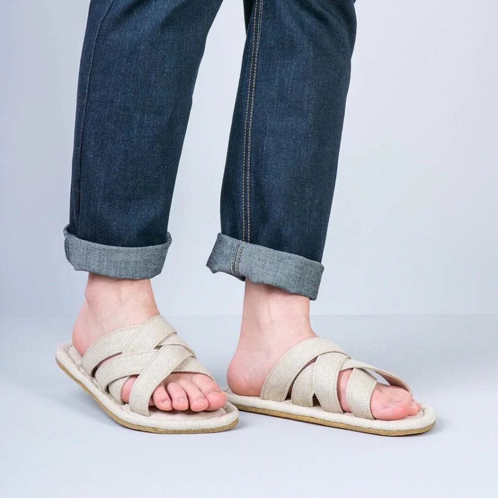 Rawganique hemp sandals