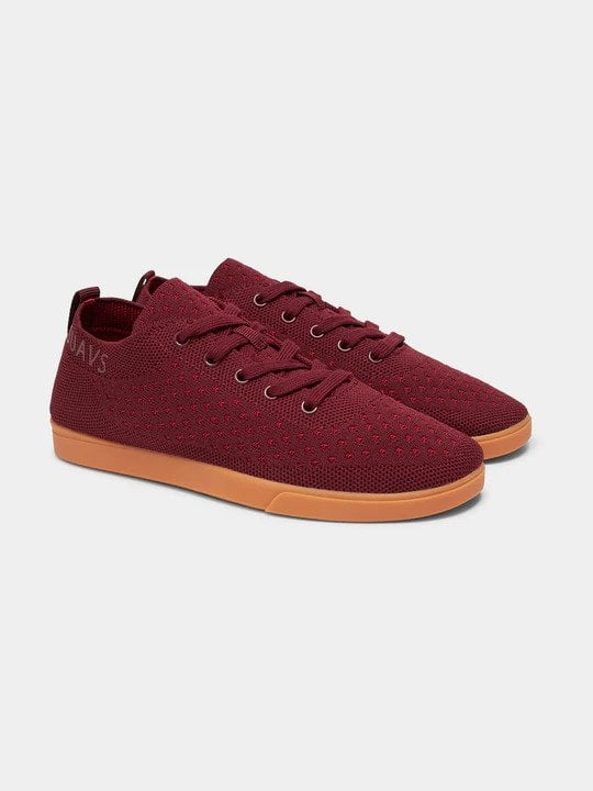 Suavs sustainable sneakers in red