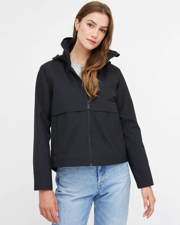 Tentree ethical raincoat