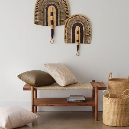 The Citizenry sustainable wall art and baskets