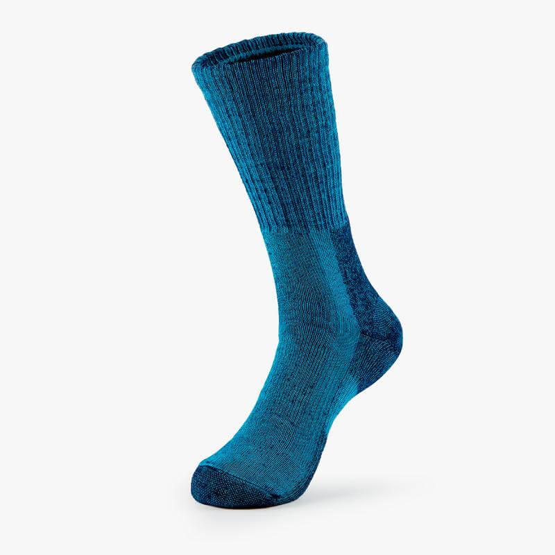 Thorlos vegan hiking socks in blue