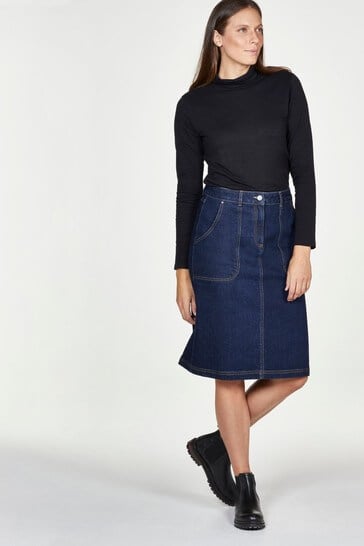 Thought Denim skirt made from organic cotton