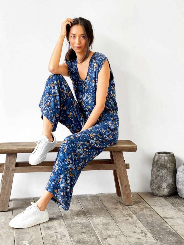 Thought relaxed print jumpsuit