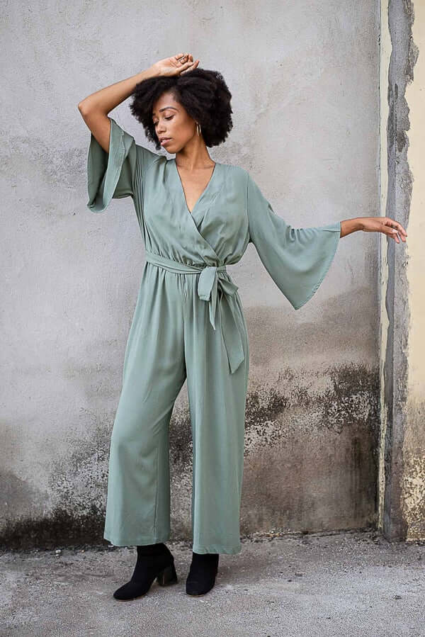 Tonle cape jumpsuit