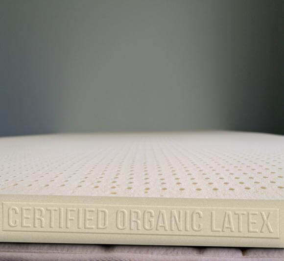 Turmerry organic latex mattress topper