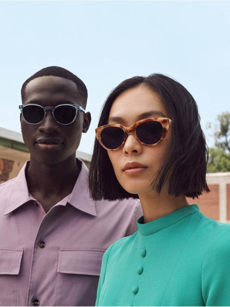 Warby Parker sustainable sunglasses