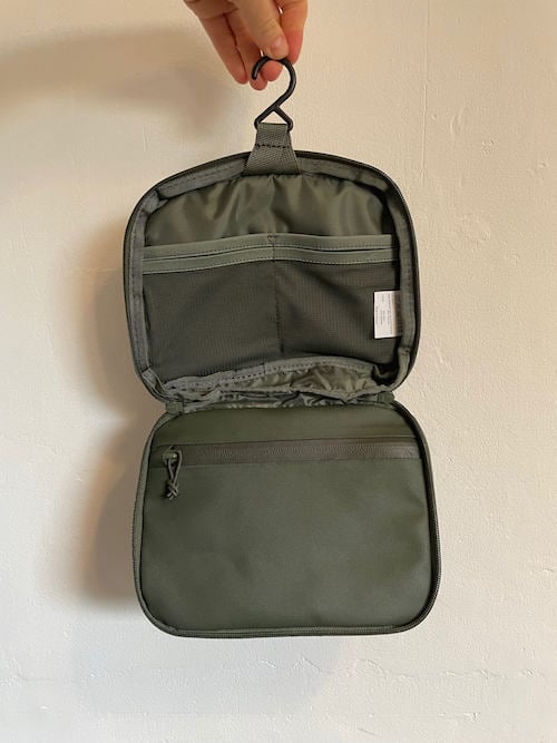 Tropicfeel shell backpack wash bag removable pouch made from sustainable materials