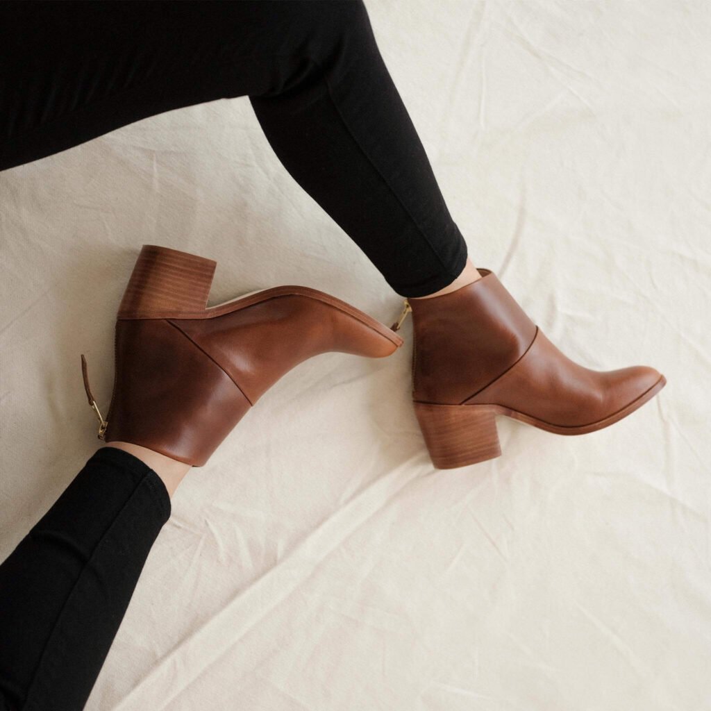 Nisolo sustainable leather boots 