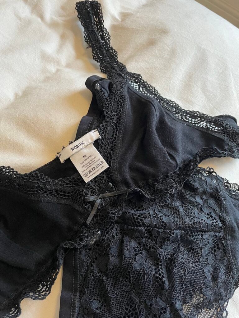 My Woron sustainable lingerie set