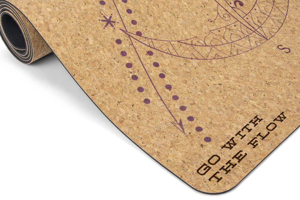 Cork mat from Yohala, eco friendly yoga mat