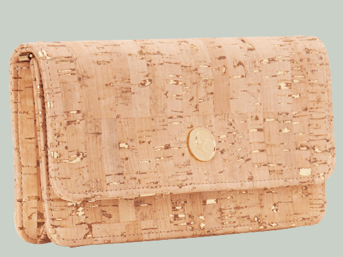 Svala cork vegan wallet