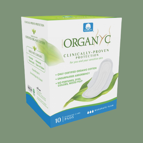 Organyc organic period pads