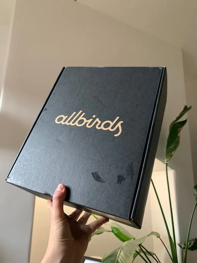 Allbirds recyclable packaging