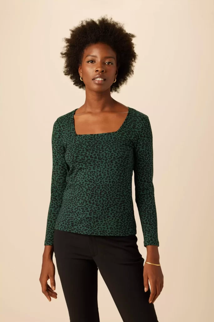 Amour Vert long sleeve organic cotton tshirt