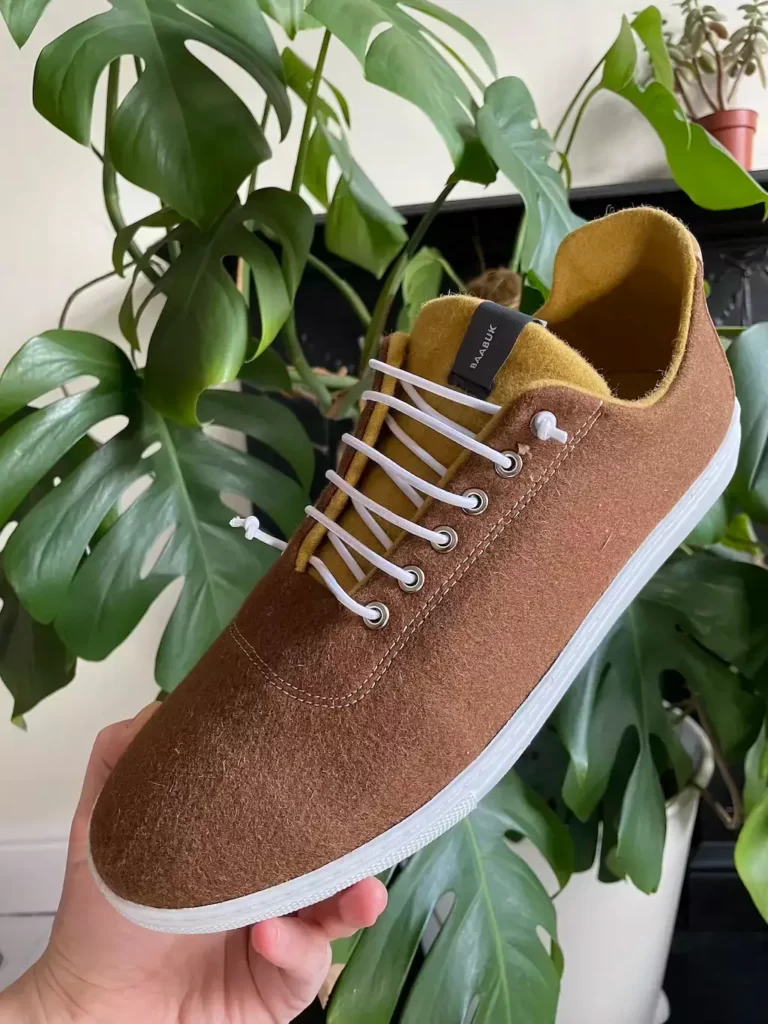 Baabuk organic wool sneakers