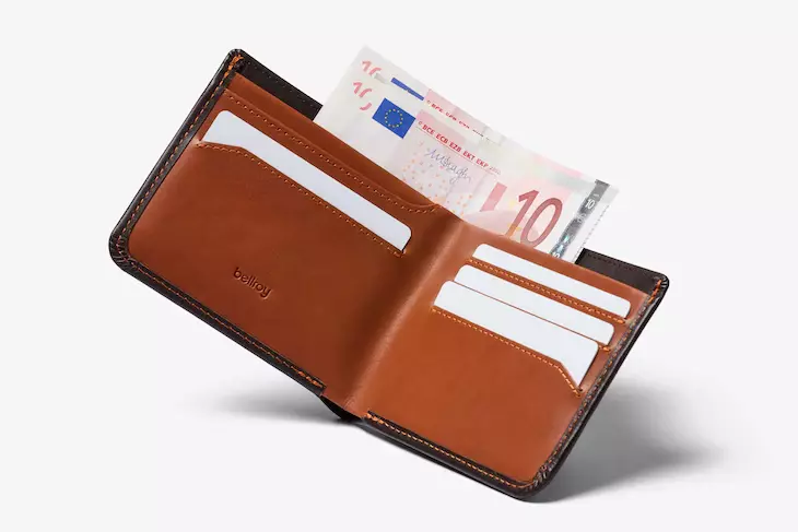 Bellroy sustainable leather wallet