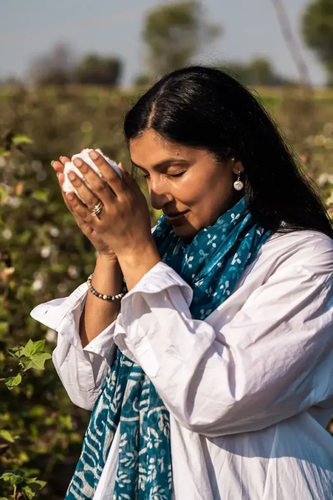 Bhumi founder organic cotton brand