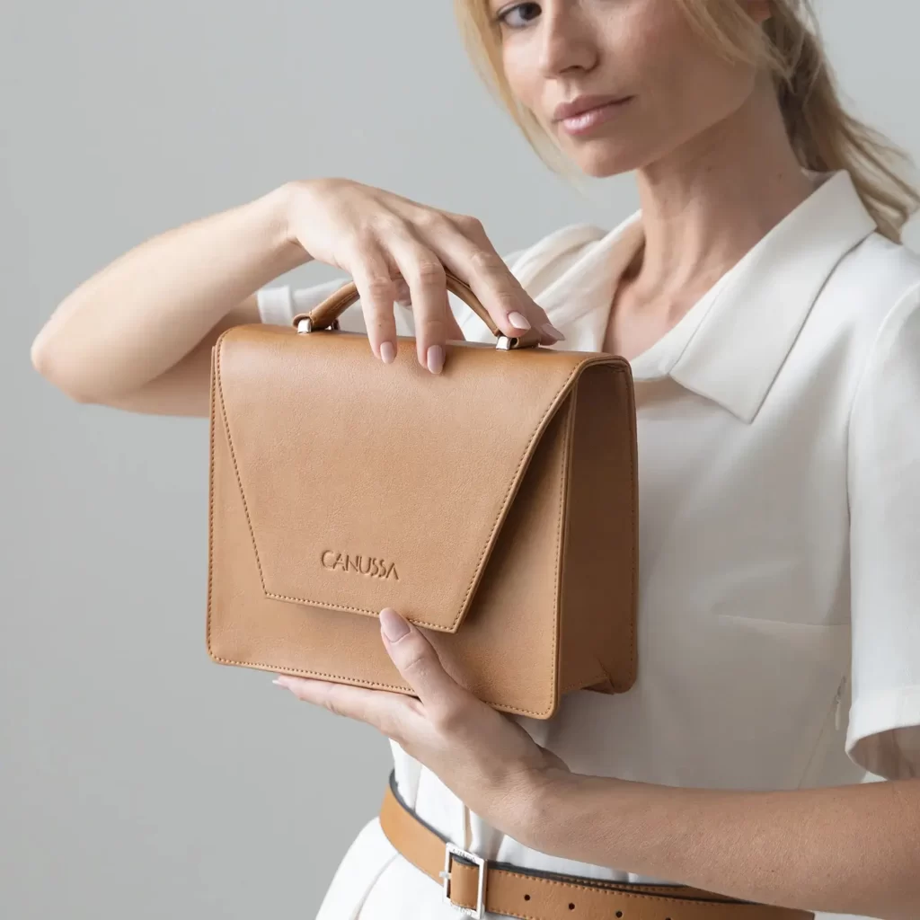 Canussa vegan leather handbags