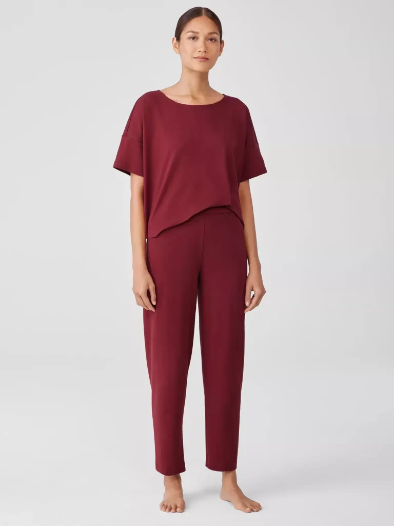 Eileen Fisher organic cotton pajamas