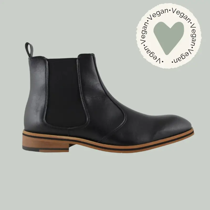 Fair mens vegan chelsea boot